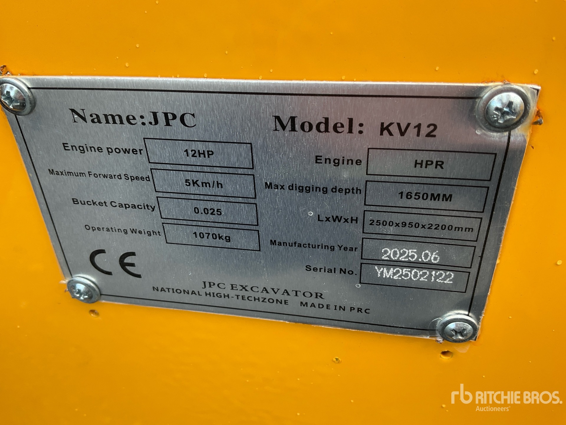 General Appearance with Numéro de série/Numéro d'identification du véhicule automobile