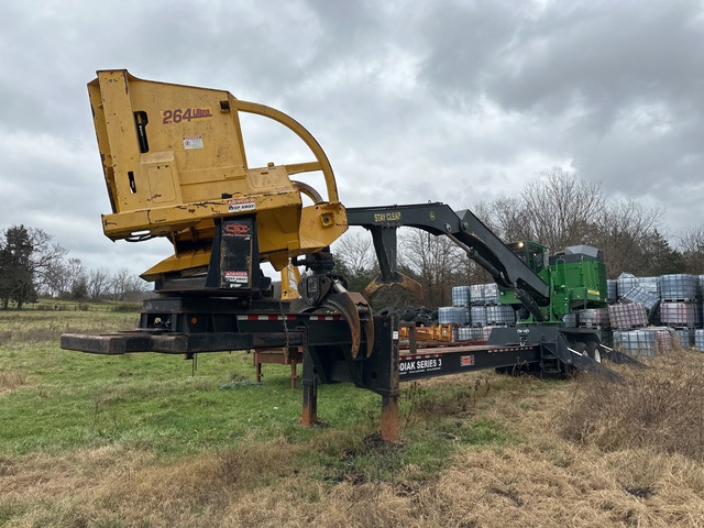 2016 John Deere 437C Self-Loading Trailer Mounted Log Loader