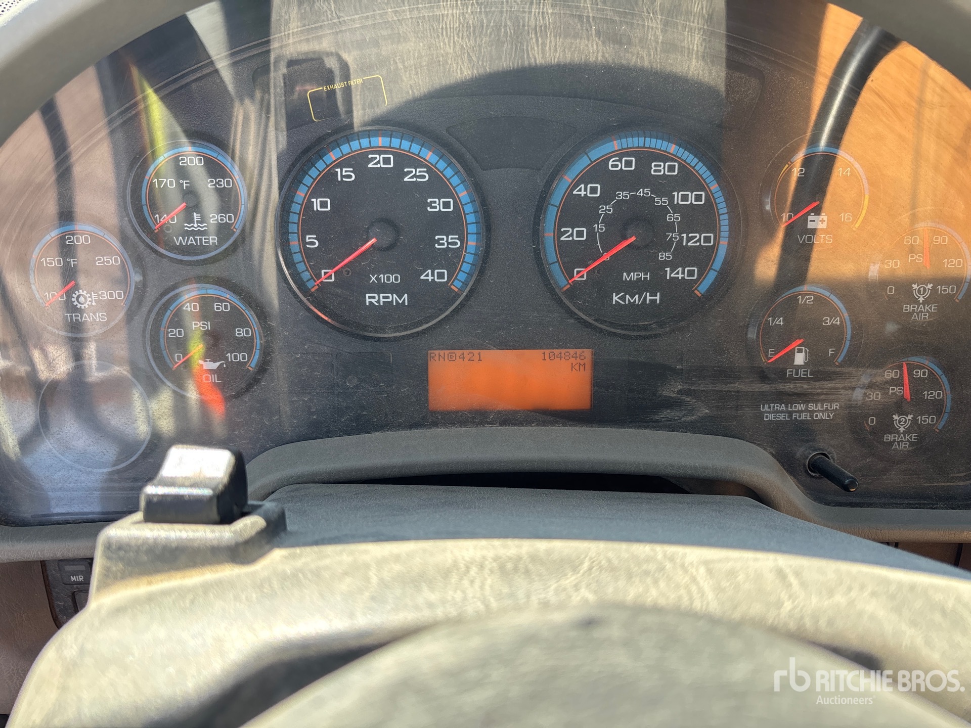 General Appearance with Hour Meter / Odometer