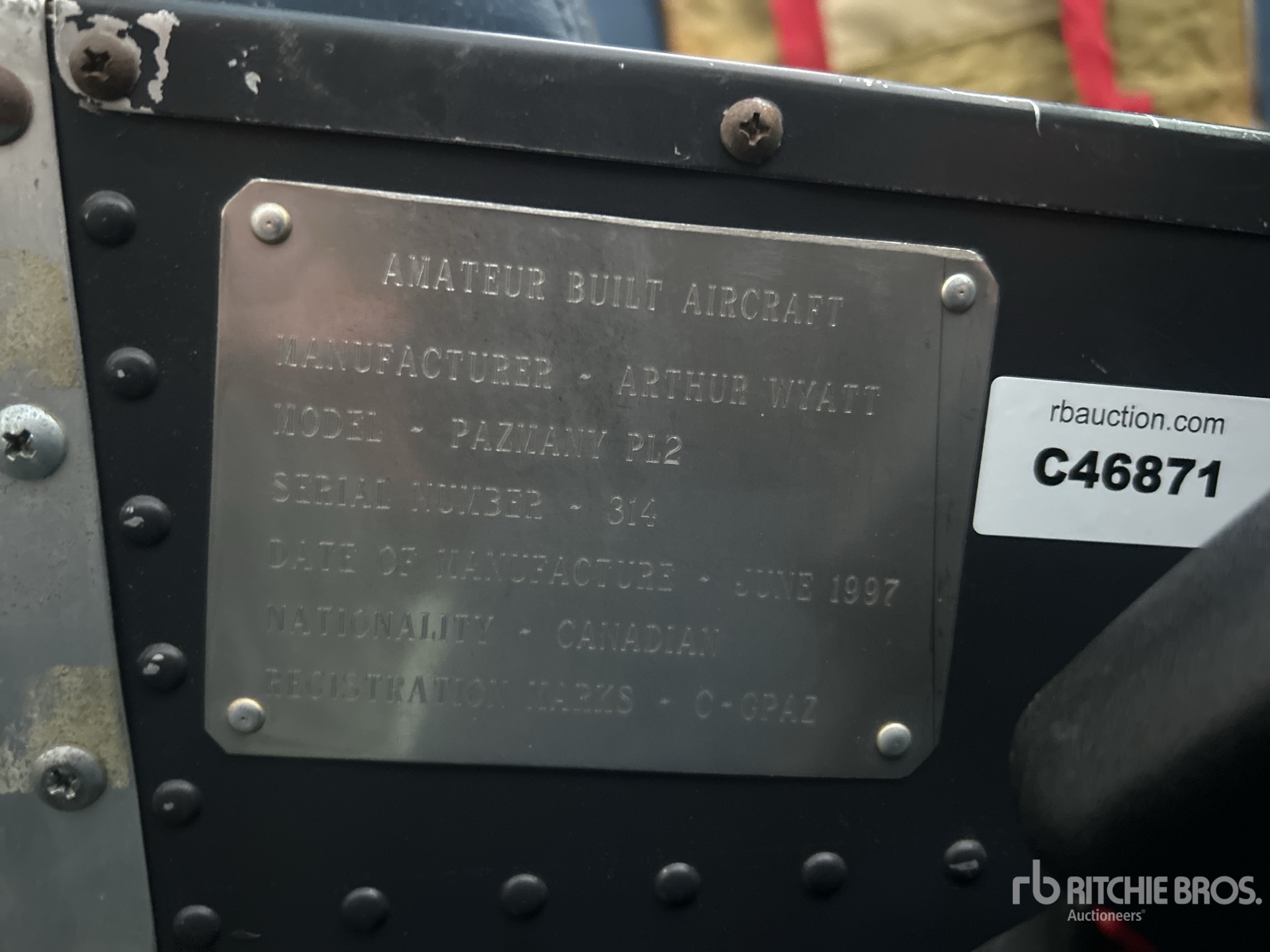 Identification with Serial Number / VIN