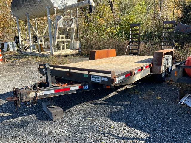 2015 Victory 18 ft T/A Equipment Trailer 2015 Victory 18 ft T/A Equipment Trailer