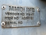 General Appearance with Unit Serial Number