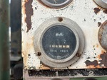 Upper Control Station with Hour Meter Reading
