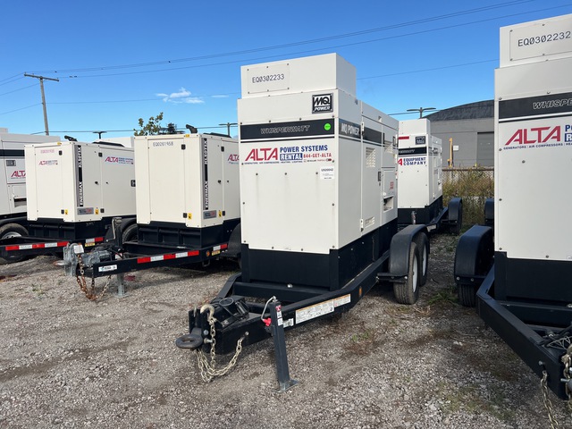 2023 (unverified) Multiquip DCA-70SSIU4F 56 kW Mobile Generator Set