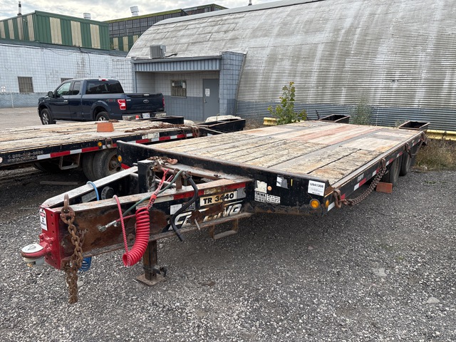 2013 Fellings Trailers FT-20-2 LP 25 ft T/A Equipment Trailer