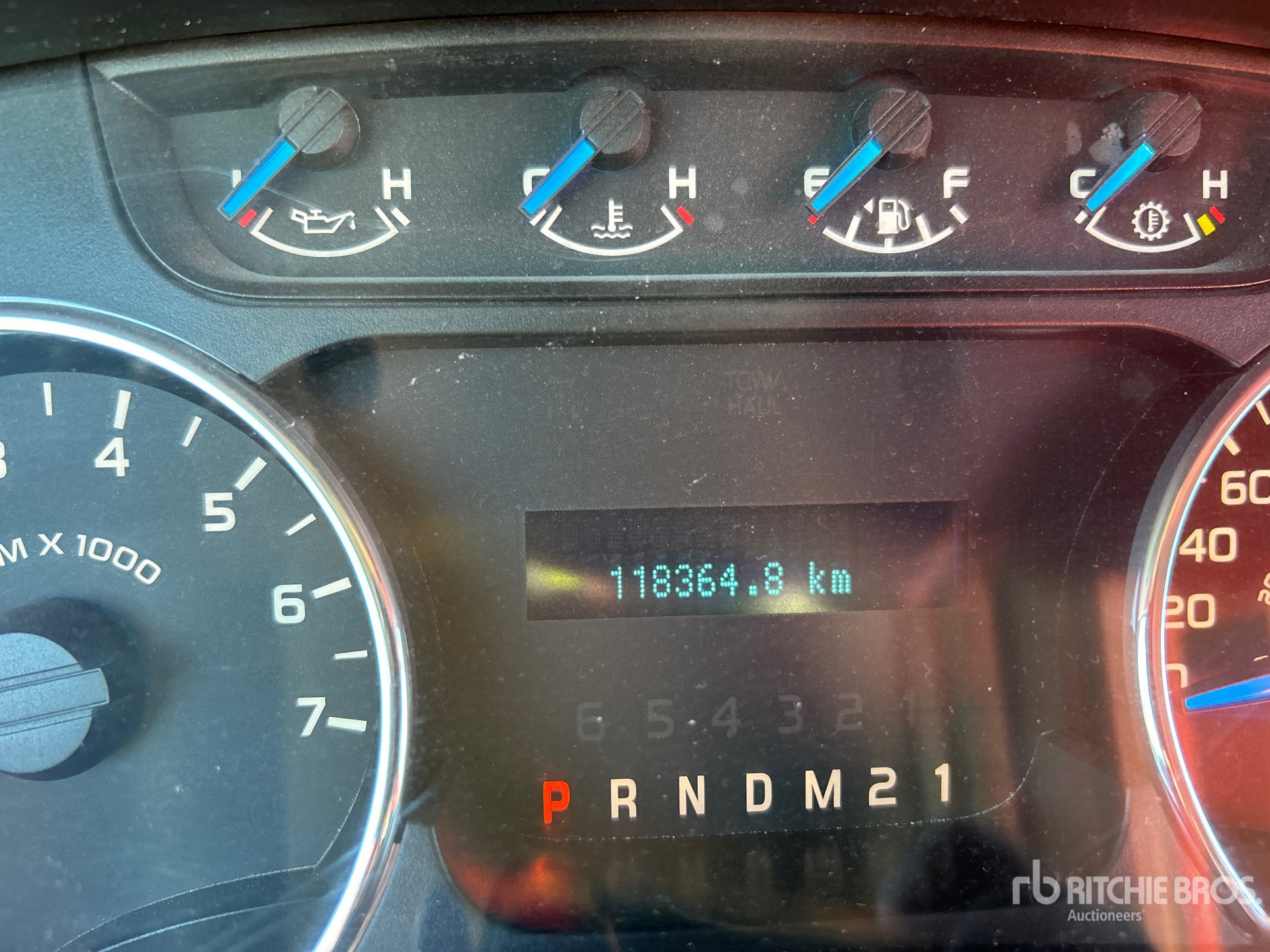General Appearance with Hour Meter / Odometer