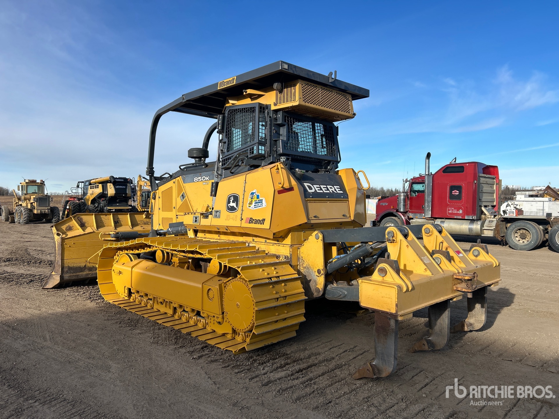 TOPADOR FRONTAL 2015 JOHN DEERE 850KWLT