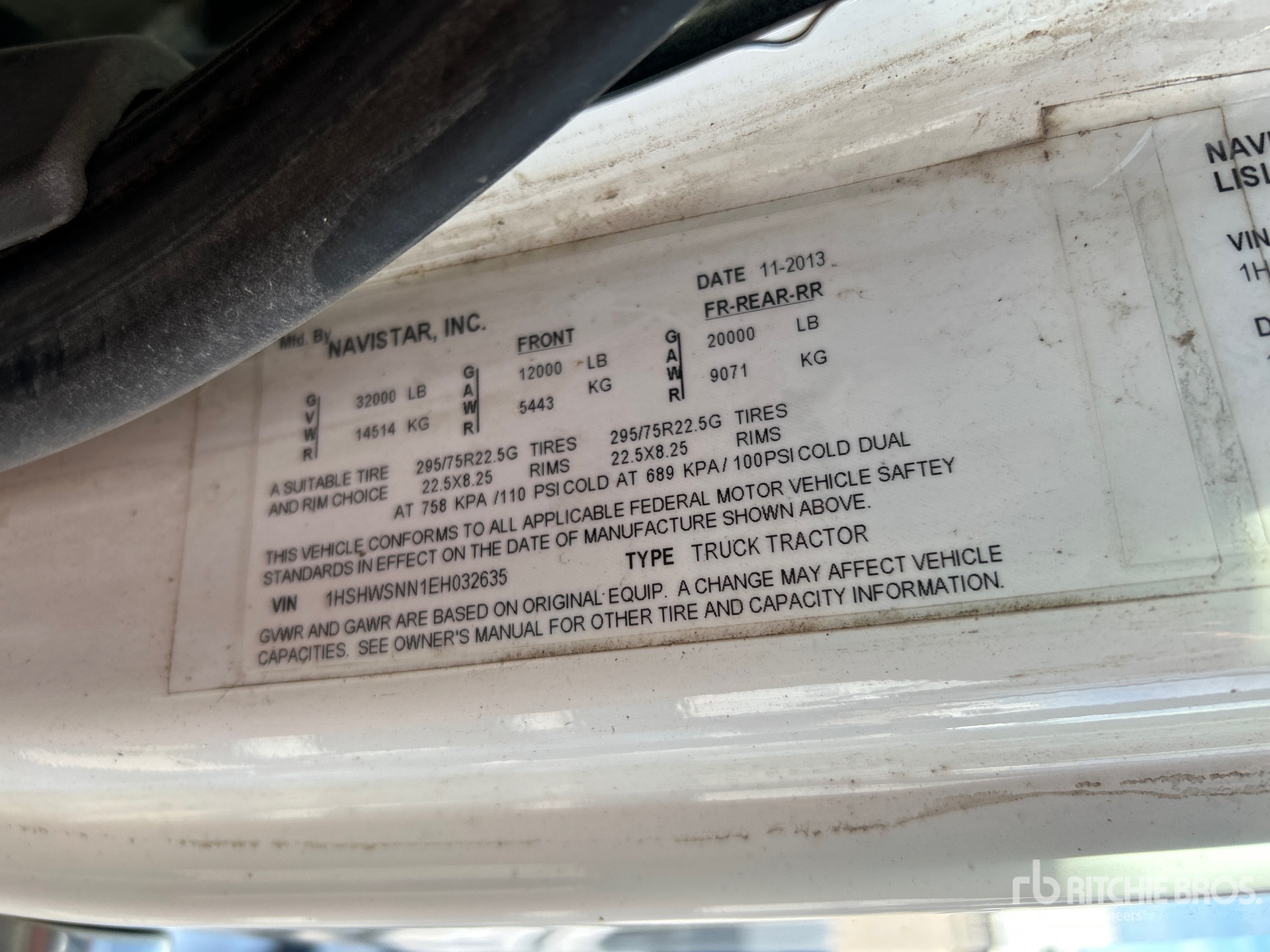 General Appearance with Seriennummer / FIN