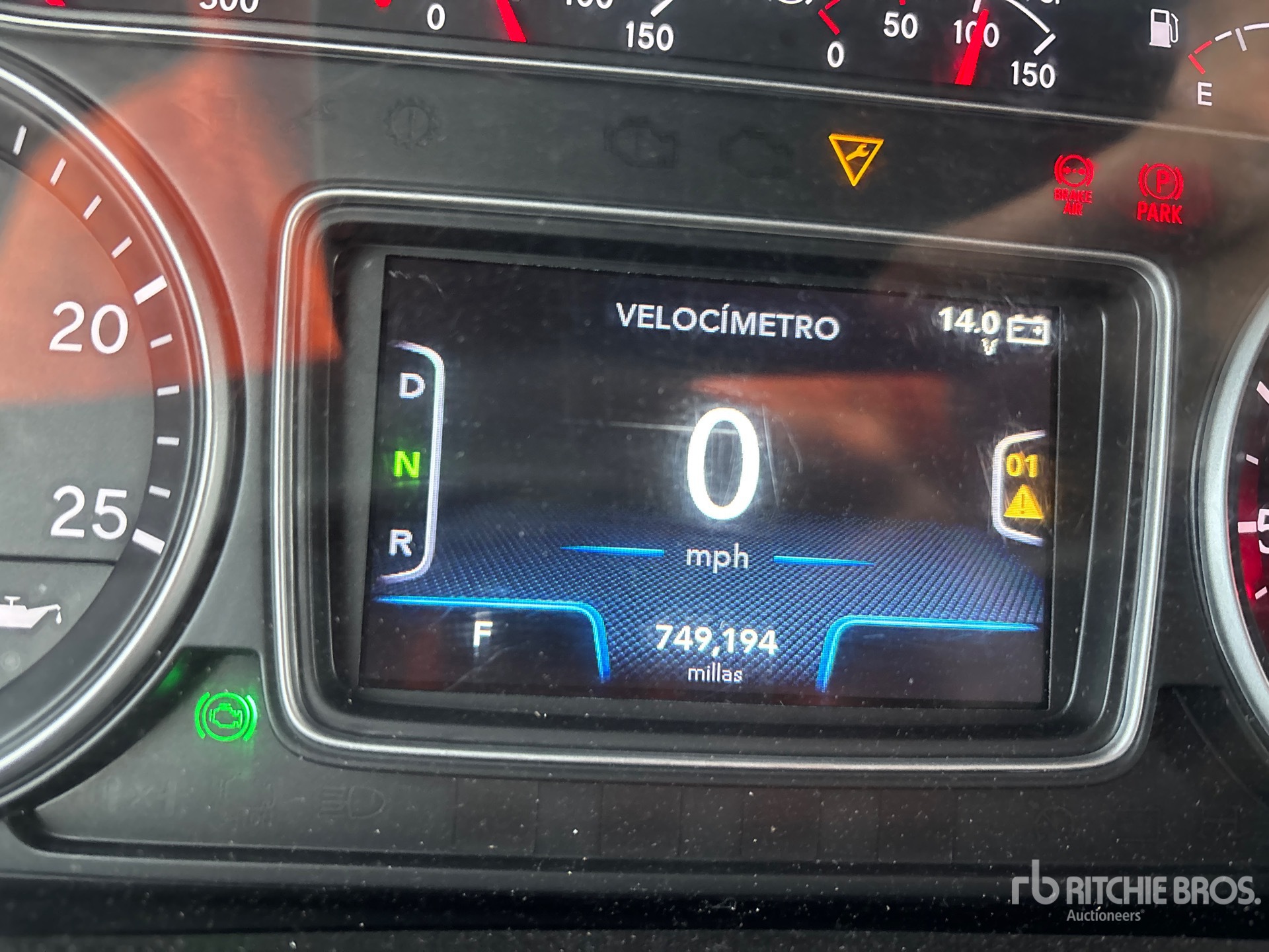 General Appearance with Hour Meter / Odometer