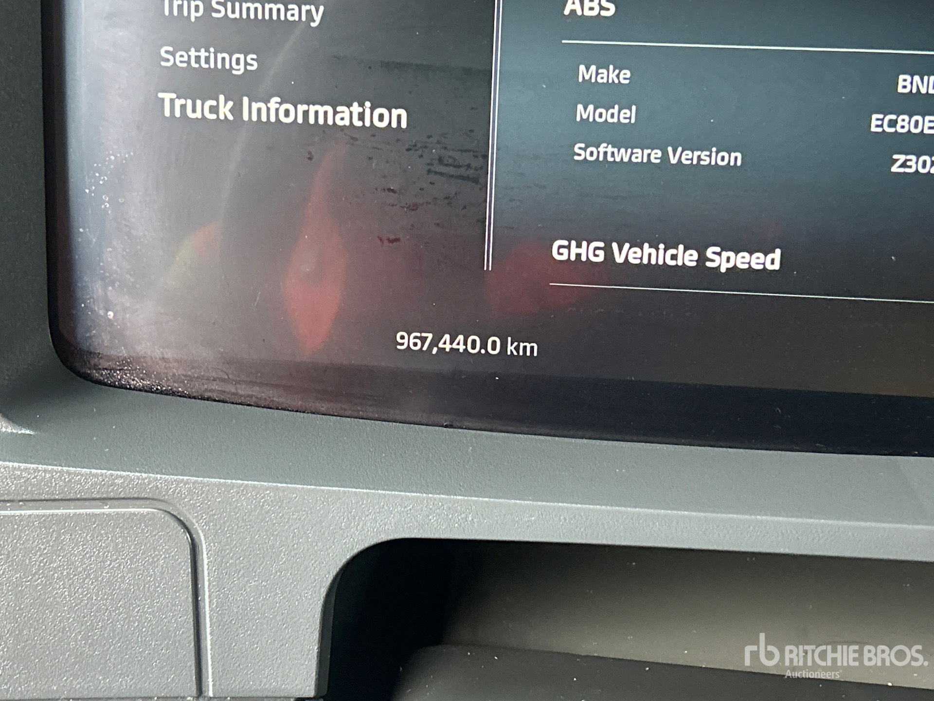 General Appearance with Hour Meter / Odometer