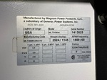 General Appearance with Unit Serial Number