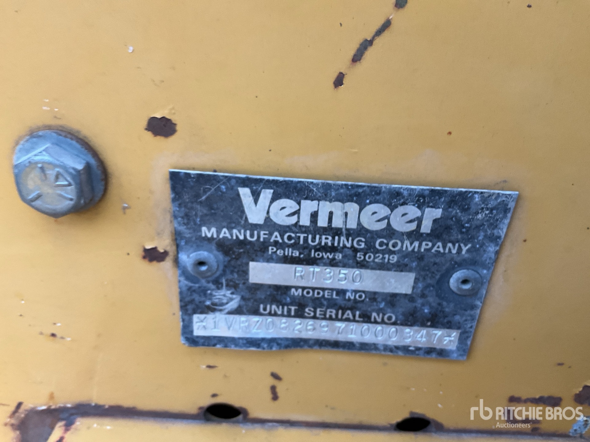 General Appearance with N.º de serie/VIN