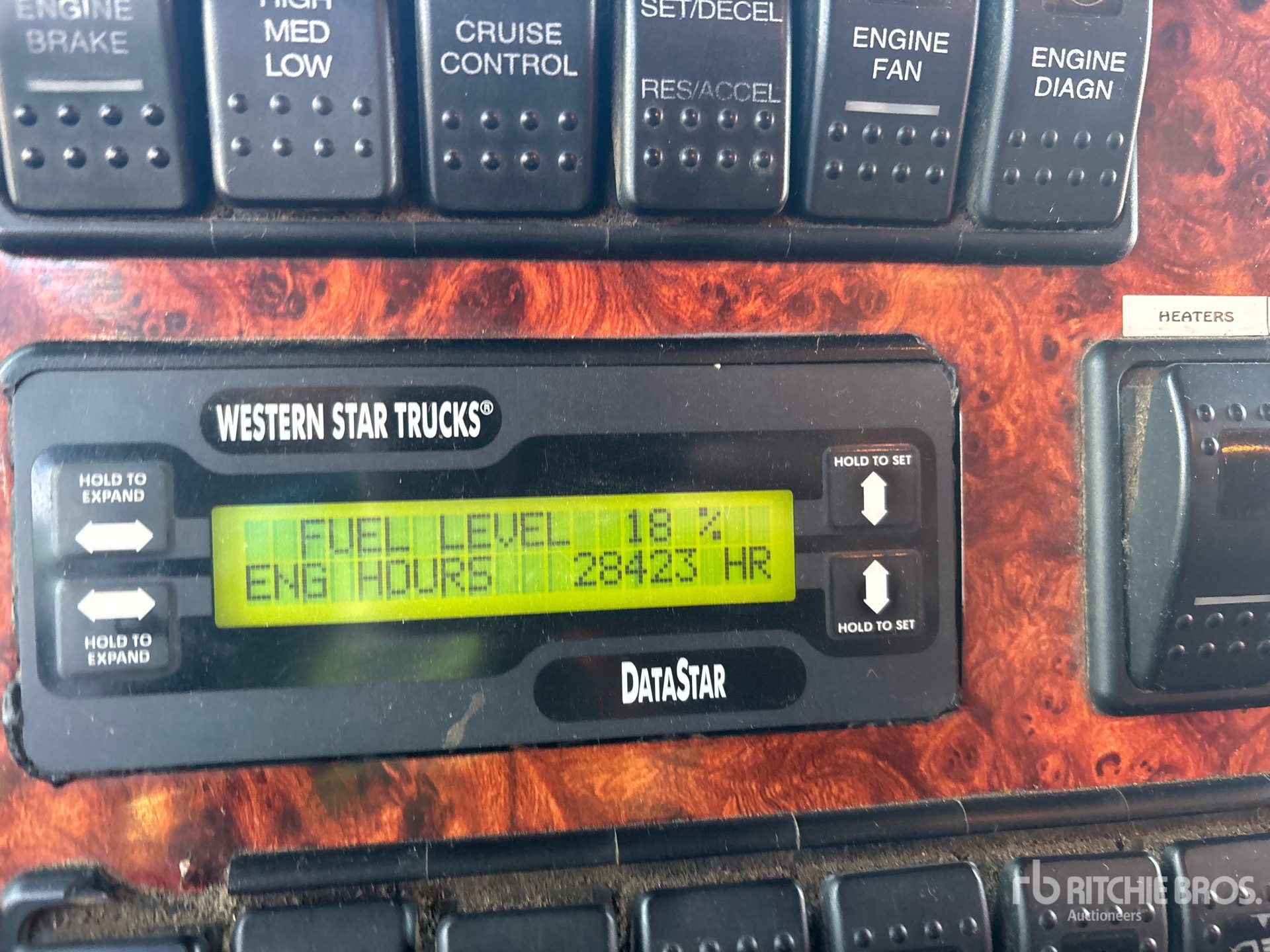Cab with Engine Hours