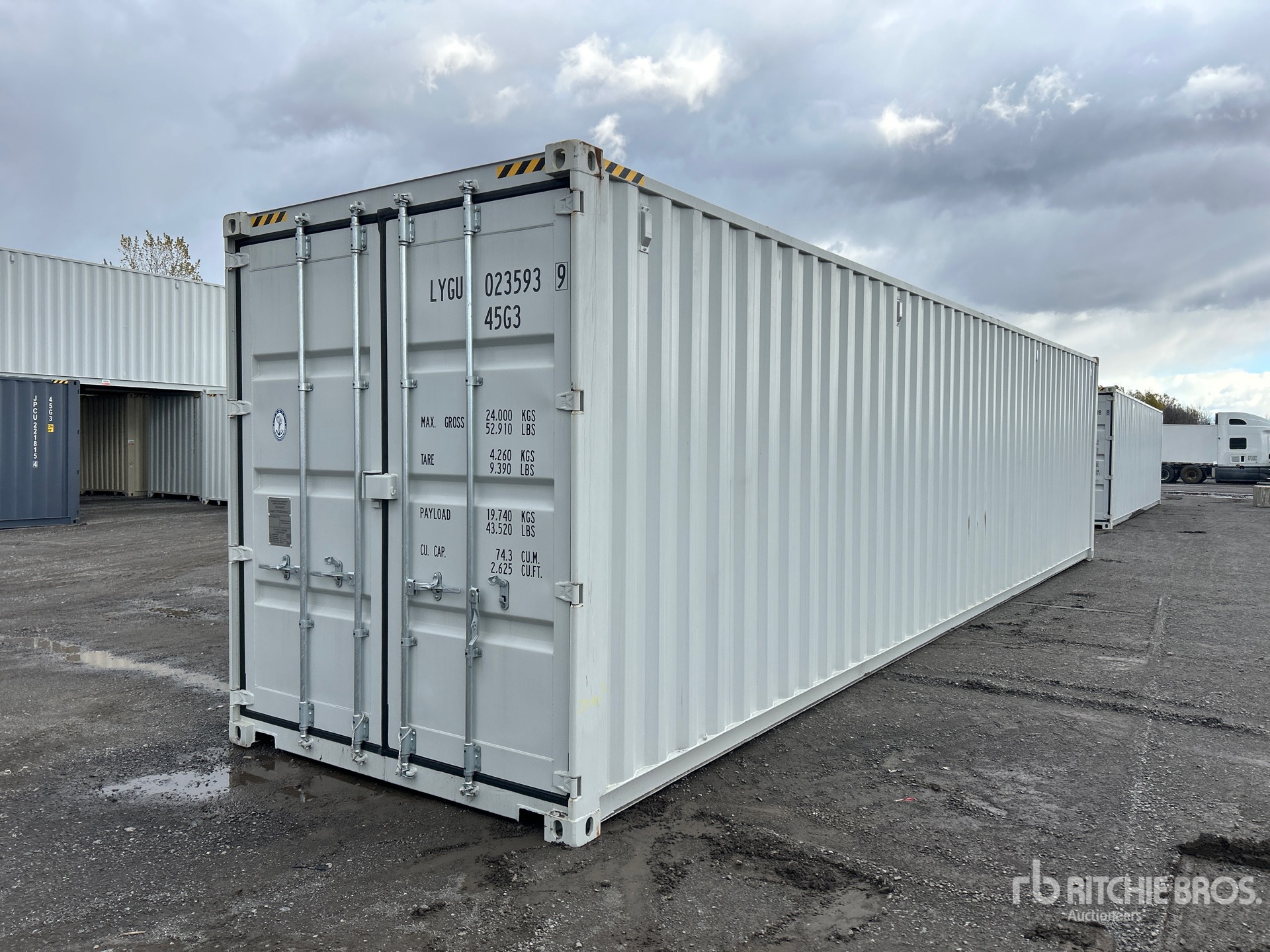 General Appearance with Image, coin arrière droit