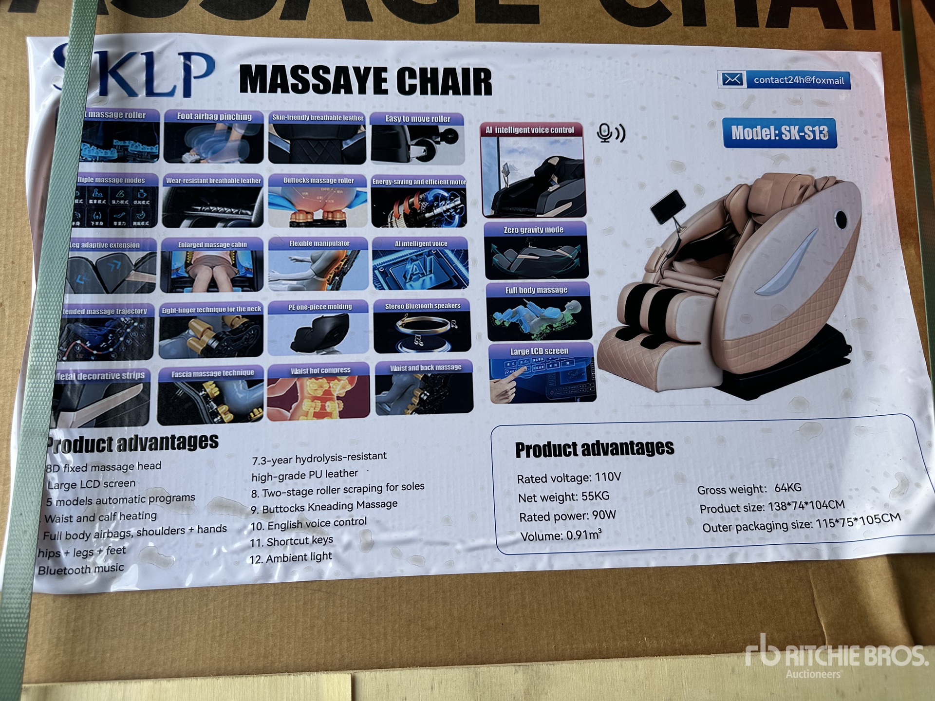 General Appearance with Picture, Left Front Corner