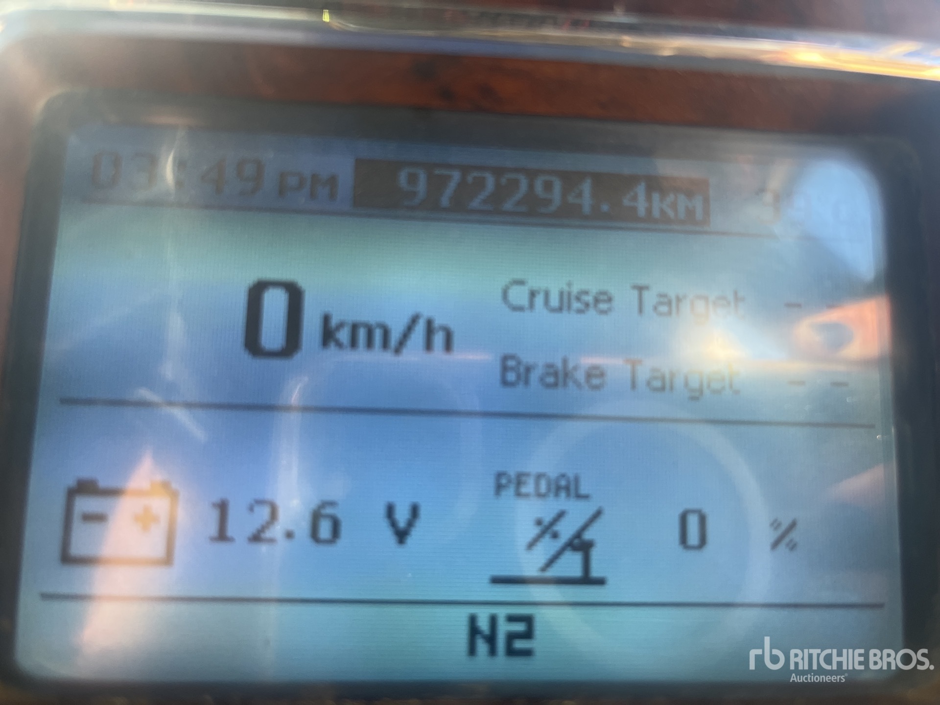 General Appearance with Hour Meter / Odometer