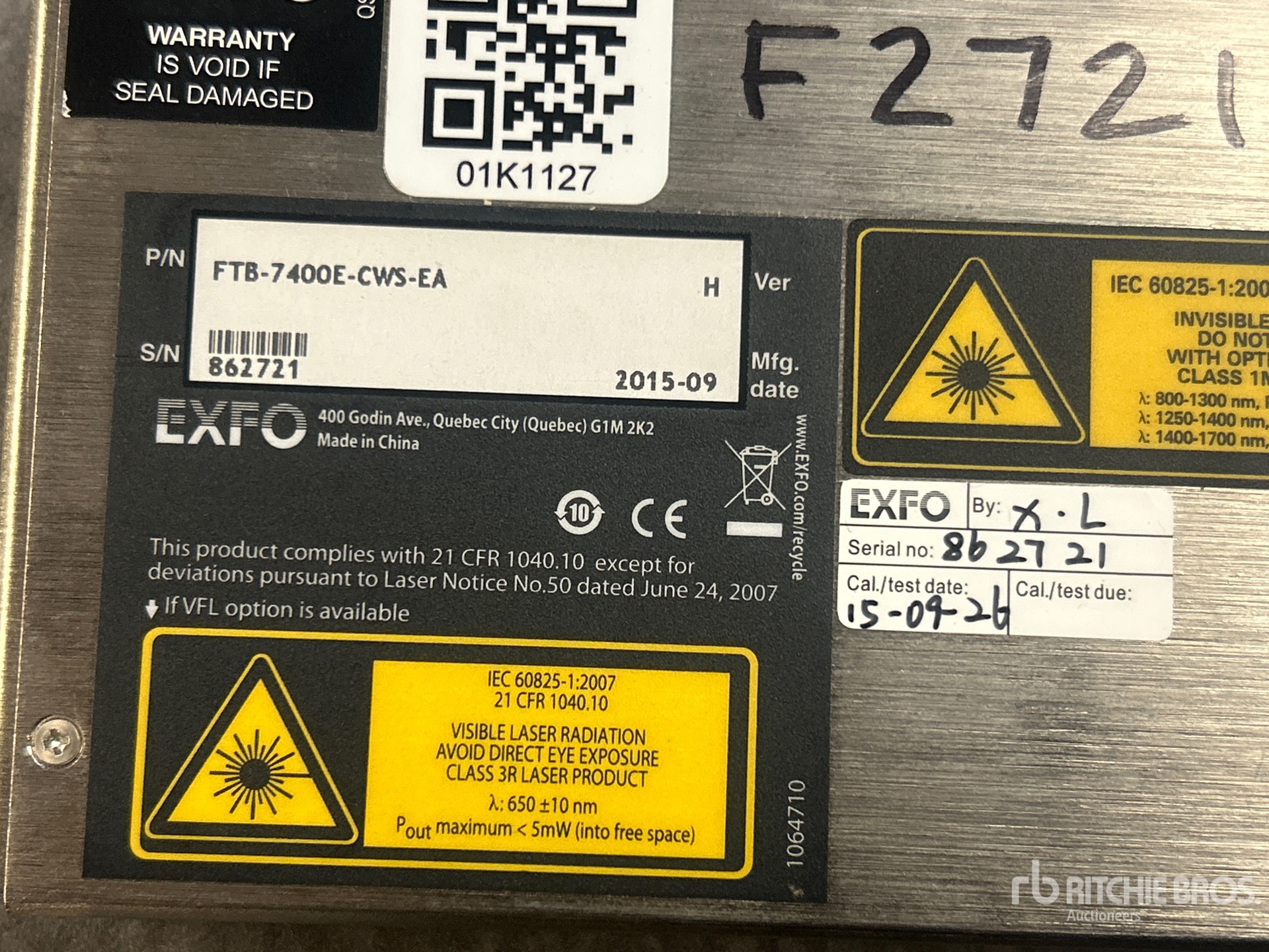 General Appearance with Seriennummer / FIN