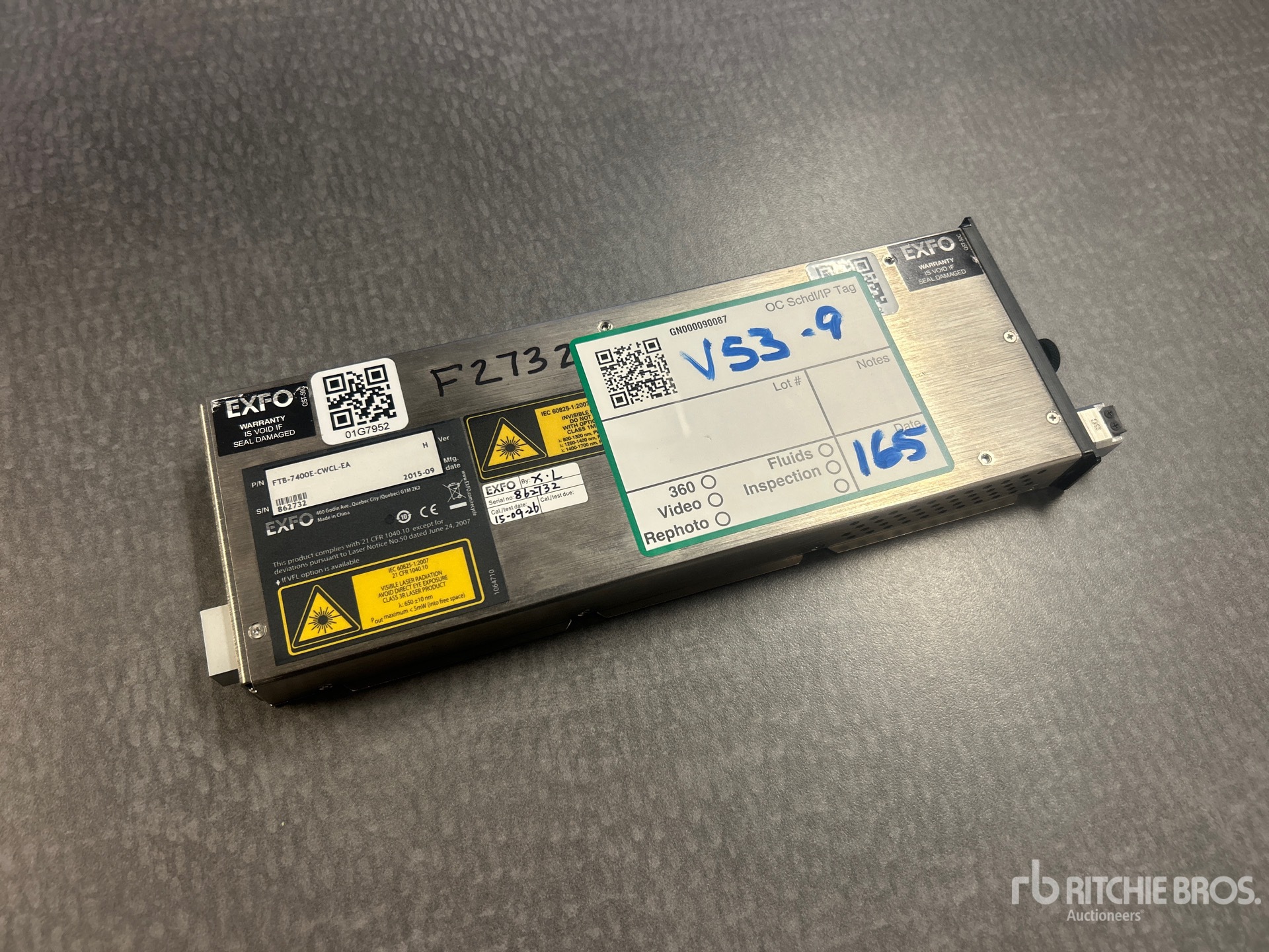 General Appearance with Picture, Left Front Corner