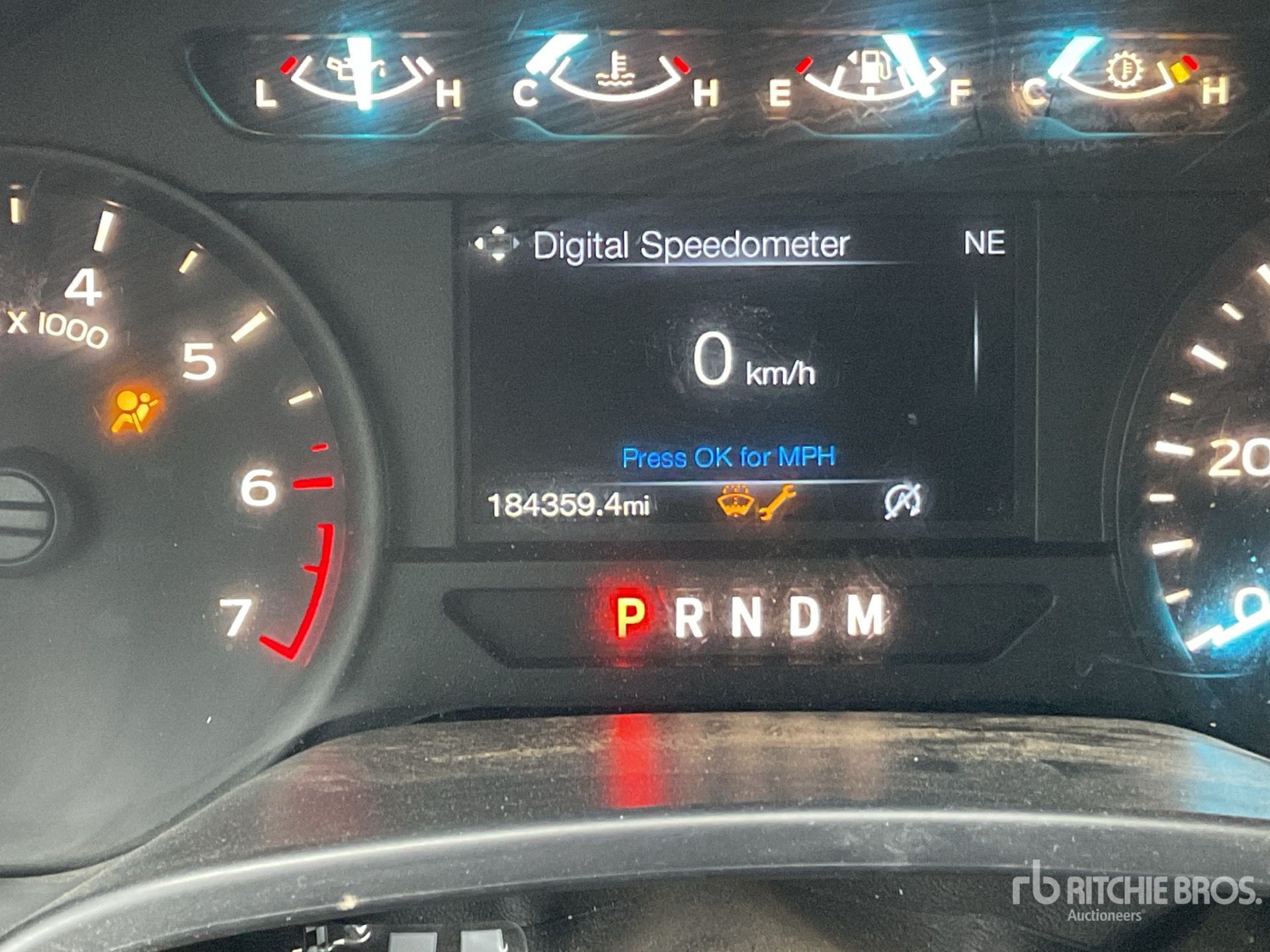 General Appearance with Hour Meter / Odometer