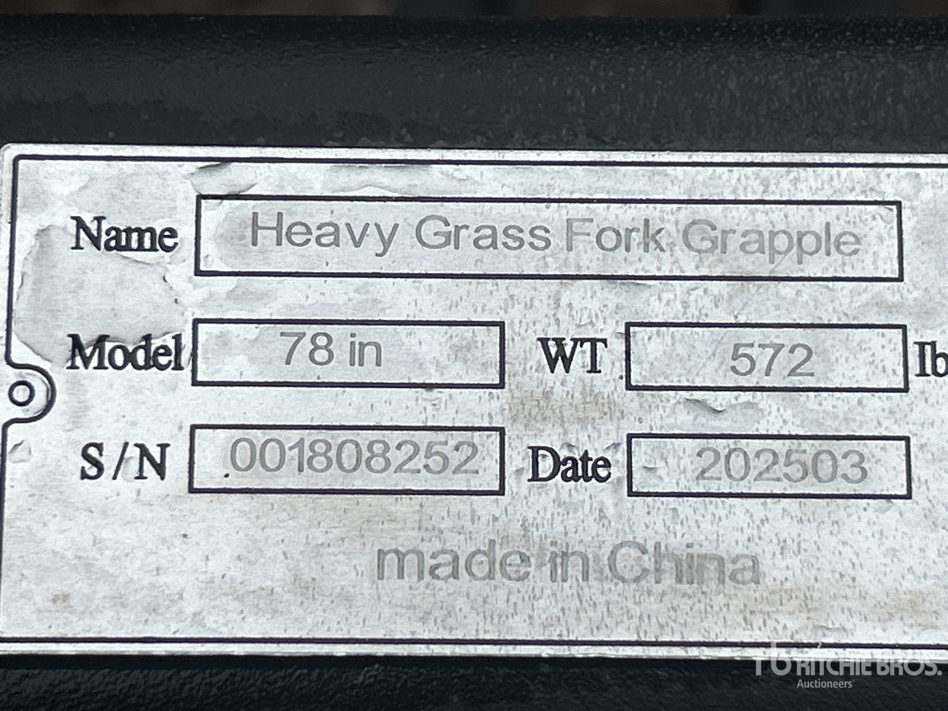 General Appearance with Numéro de série/Numéro d'identification du véhicule automobile