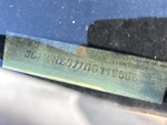 General Appearance with Second Serial Number/VIN Photo