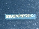 General Appearance with Second Serial Number/VIN Photo