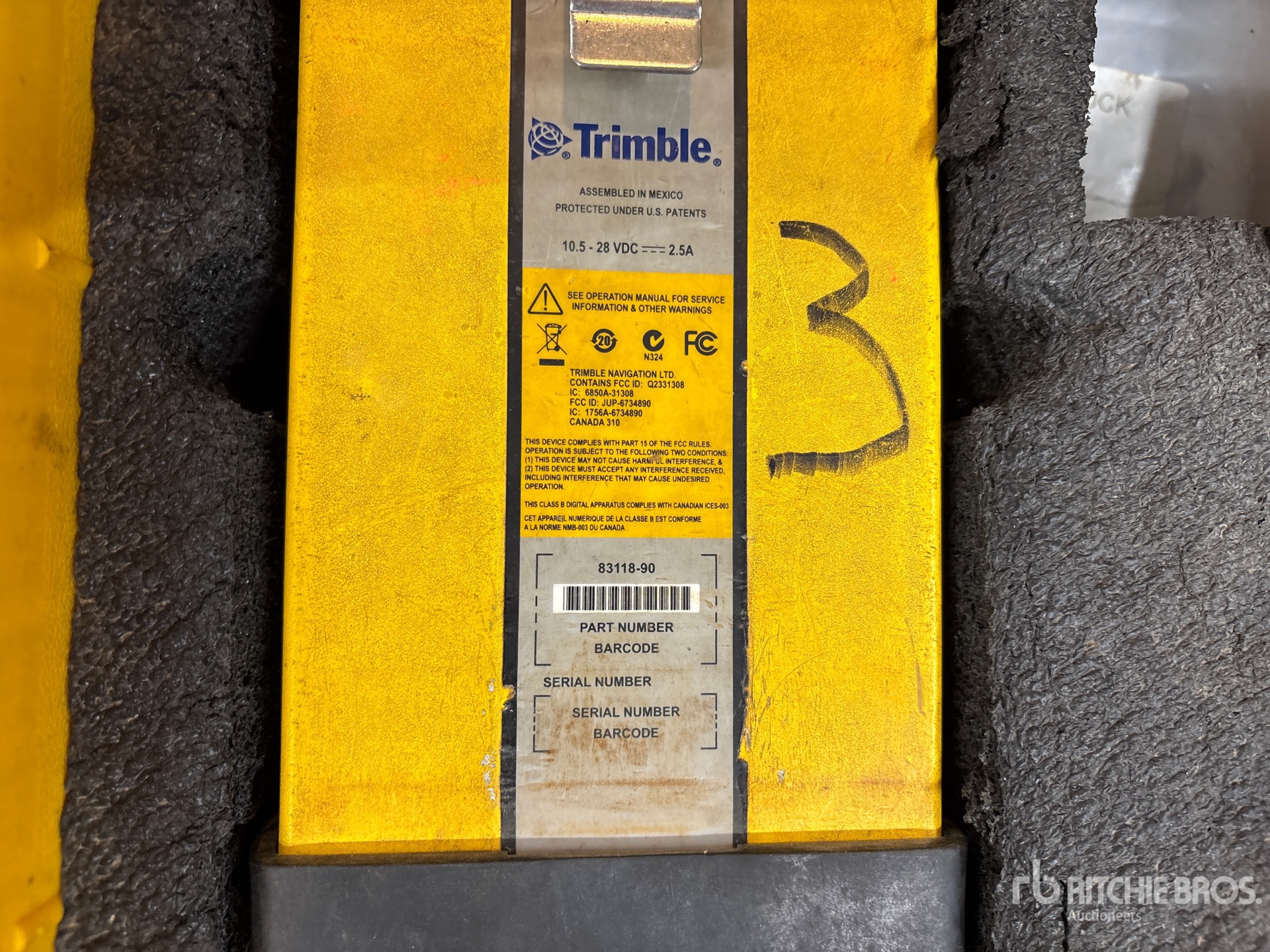 General Appearance with Numéro de série/Numéro d'identification du véhicule automobile