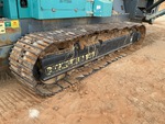 Undercarriage with Left Track Pads