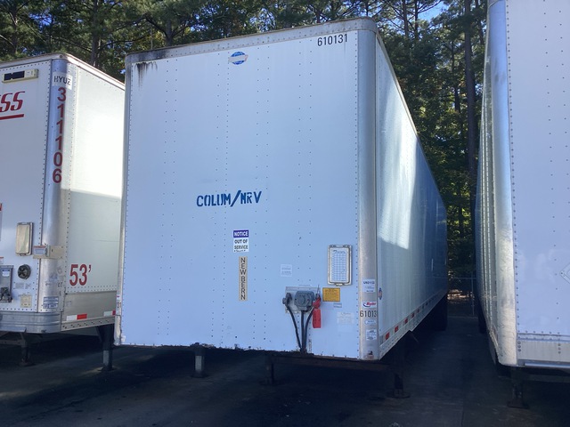 2009 Utility VS2DX 53 ft x 102 in T/A Van Trailer