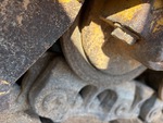 Undercarriage with Left Track Rollers