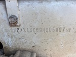 General Appearance with Second Serial Number/VIN Photo