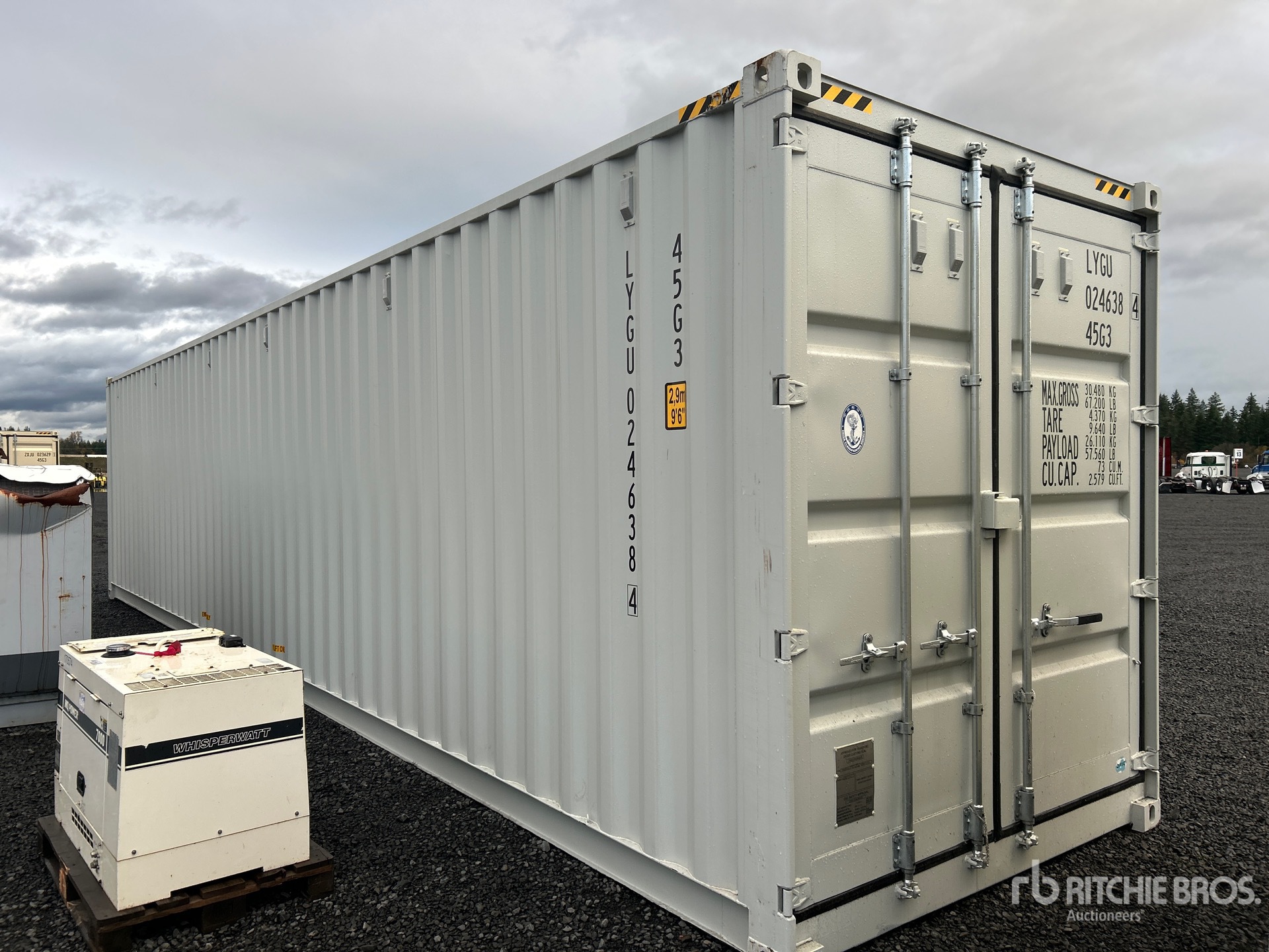 General Appearance with Picture, Right Front Corner