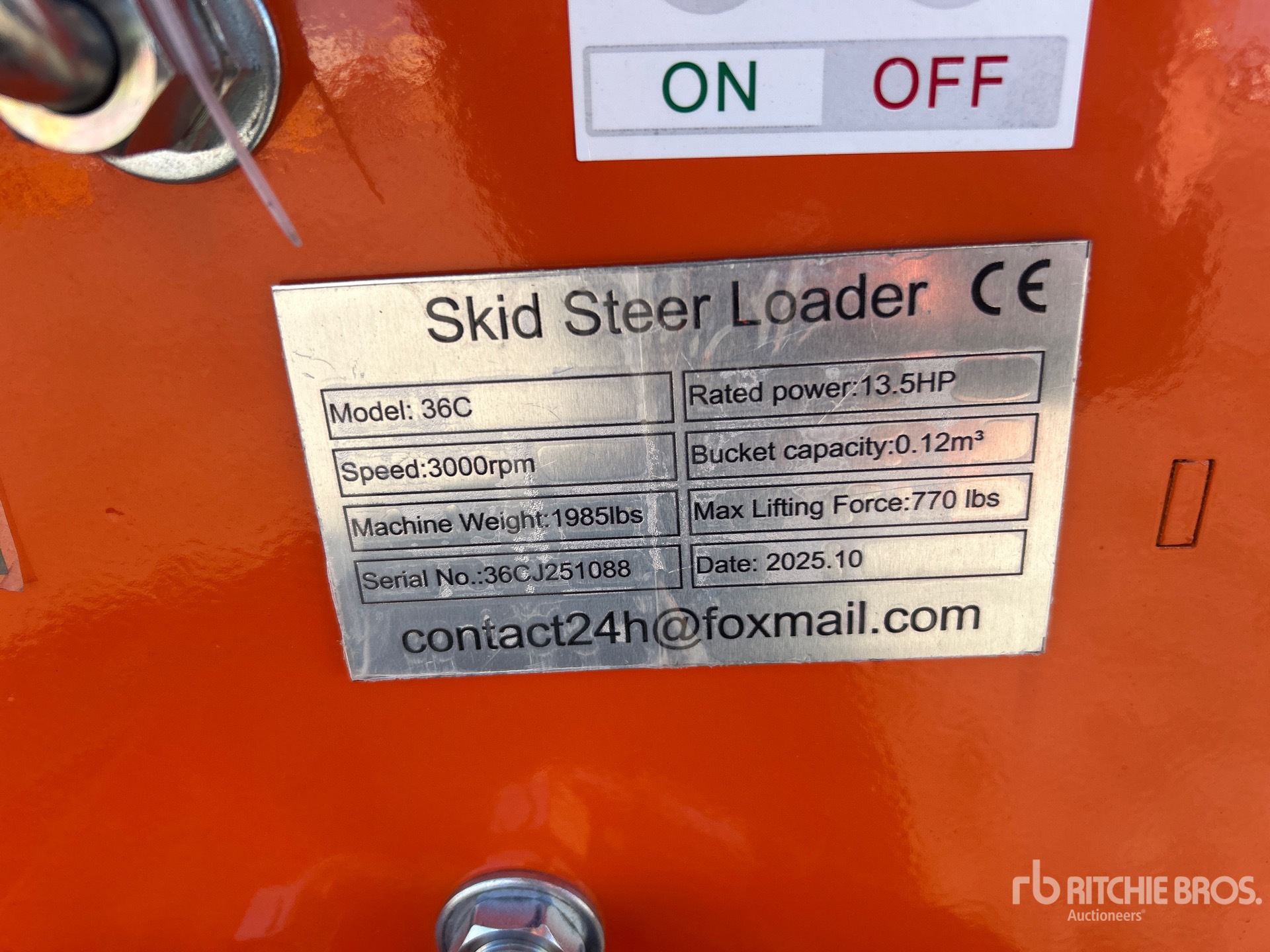 General Appearance with Seriennummer / FIN