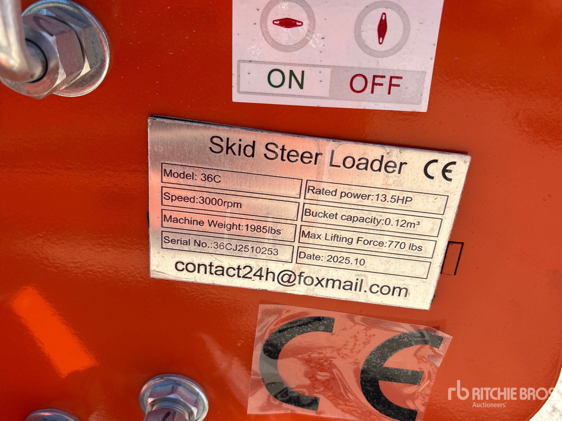 General Appearance with Seriennummer / FIN