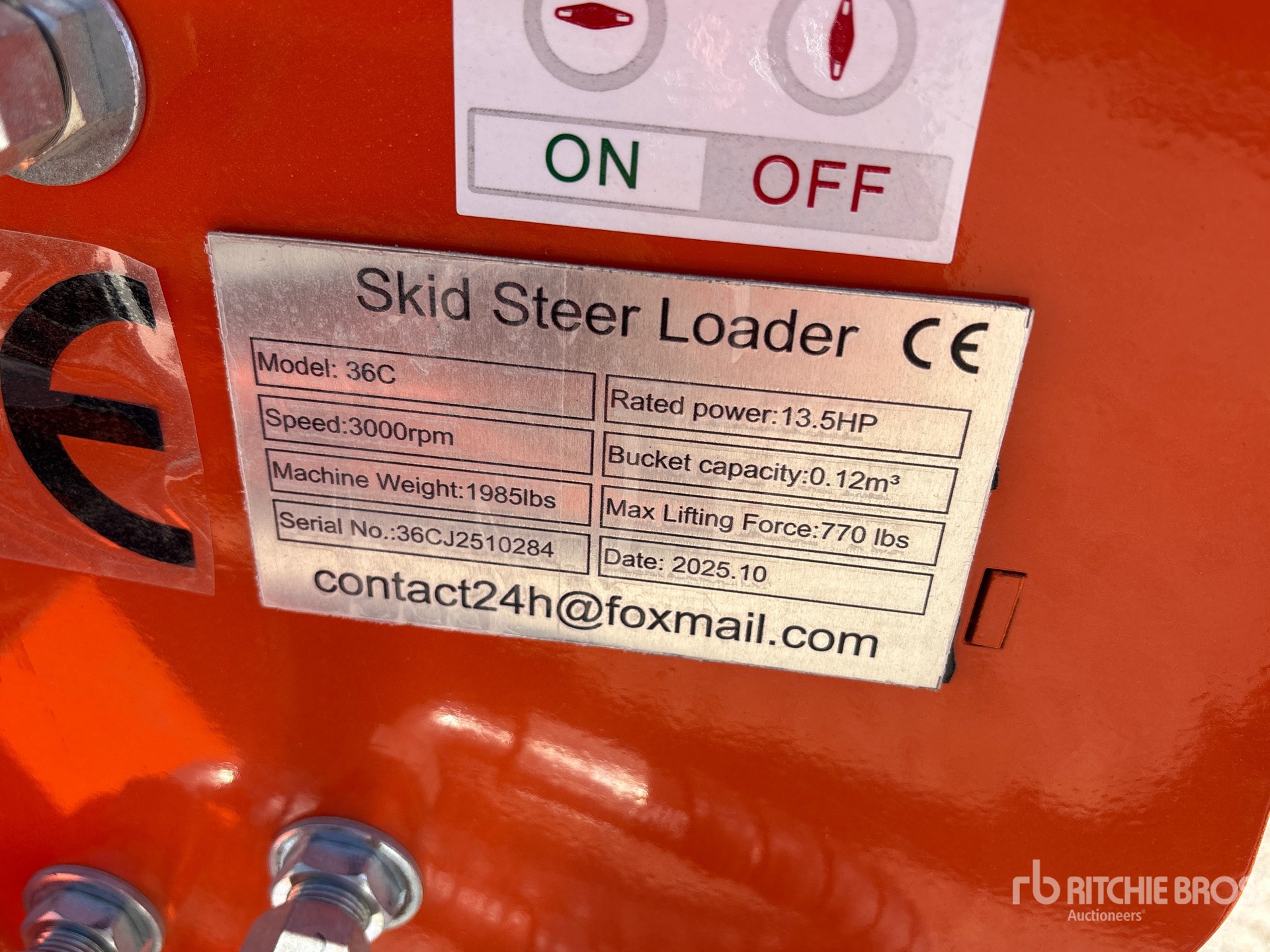 General Appearance with Seriennummer / FIN