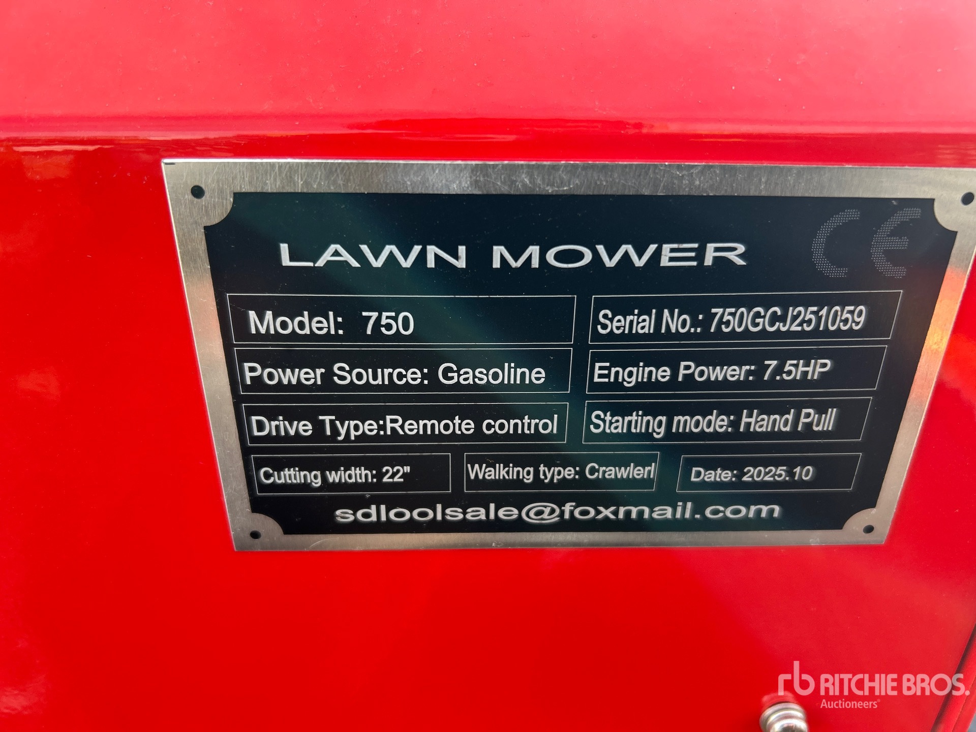 General Appearance with Numer seryjny/numer identyfikacyjny pojazdu