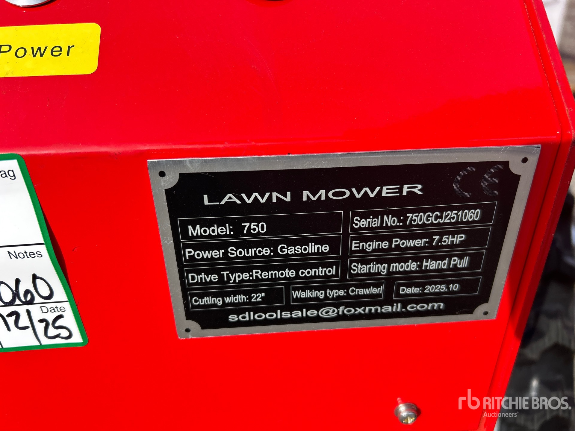 General Appearance with Numer seryjny/numer identyfikacyjny pojazdu