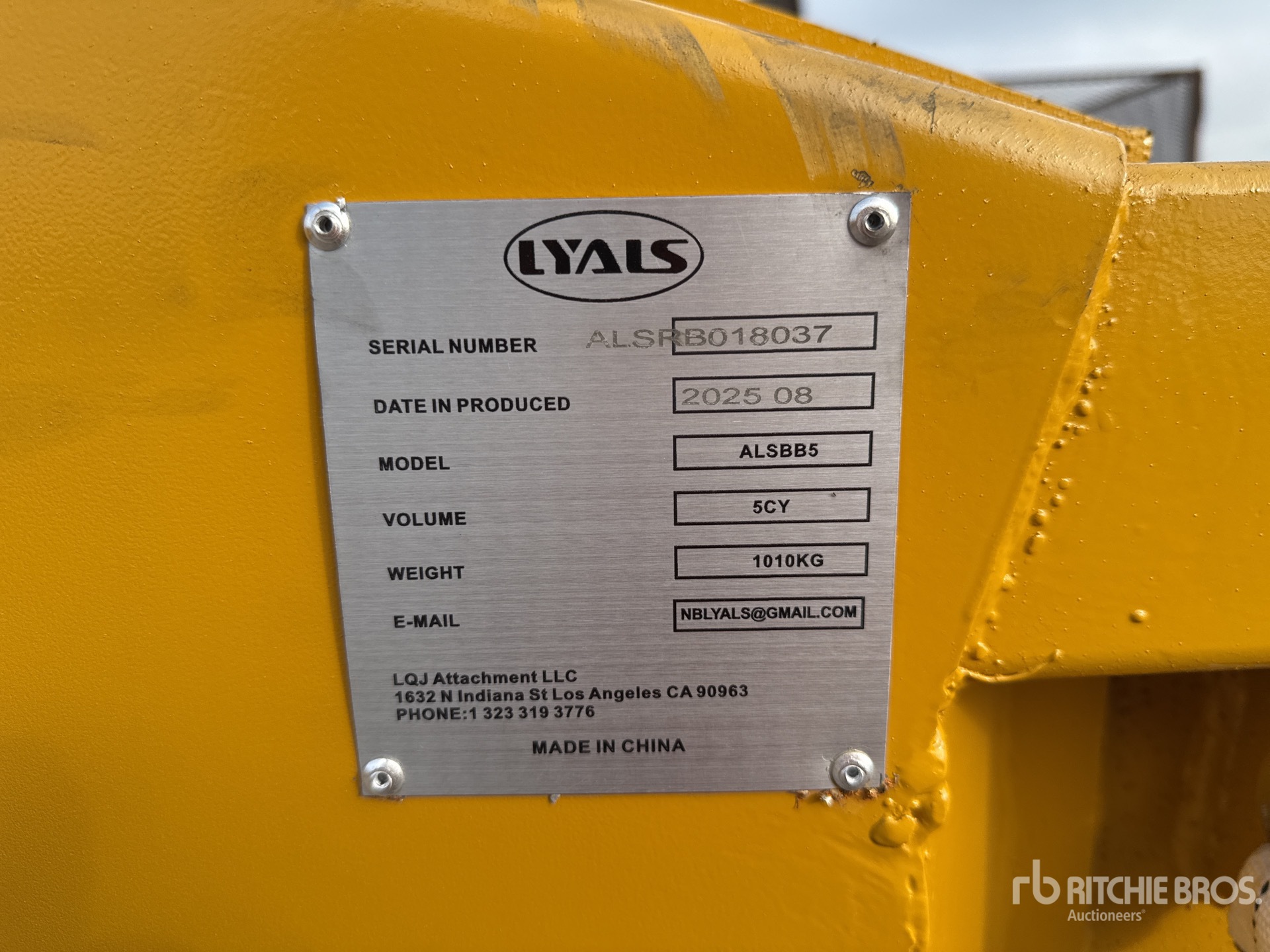 General Appearance with Numero seriale/numero d’identificazione del veicolo (VIN)