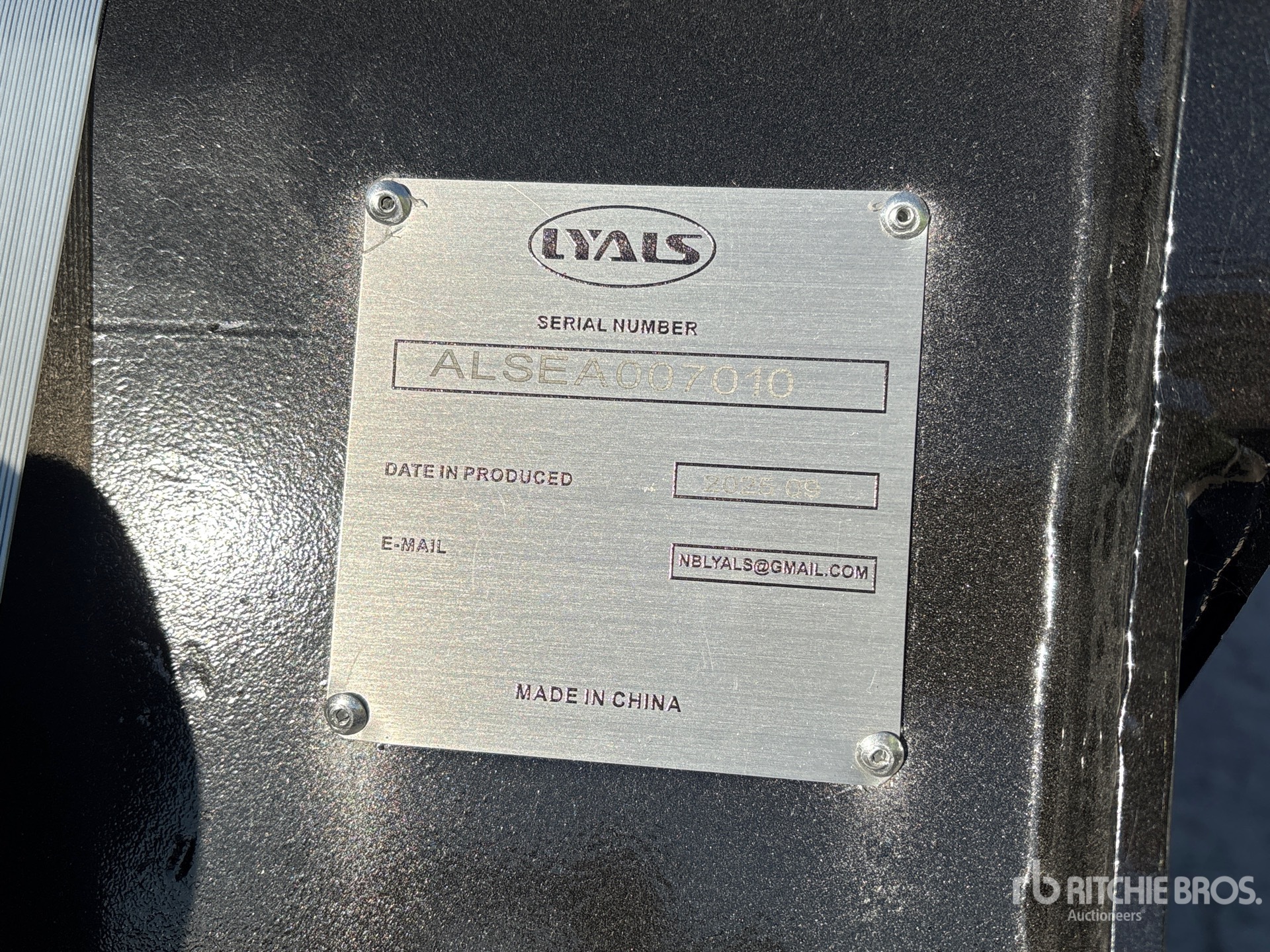 General Appearance with Seriennummer / FIN