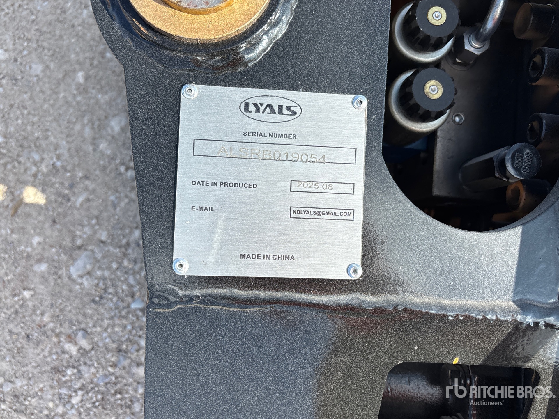 General Appearance with Numer seryjny/numer identyfikacyjny pojazdu