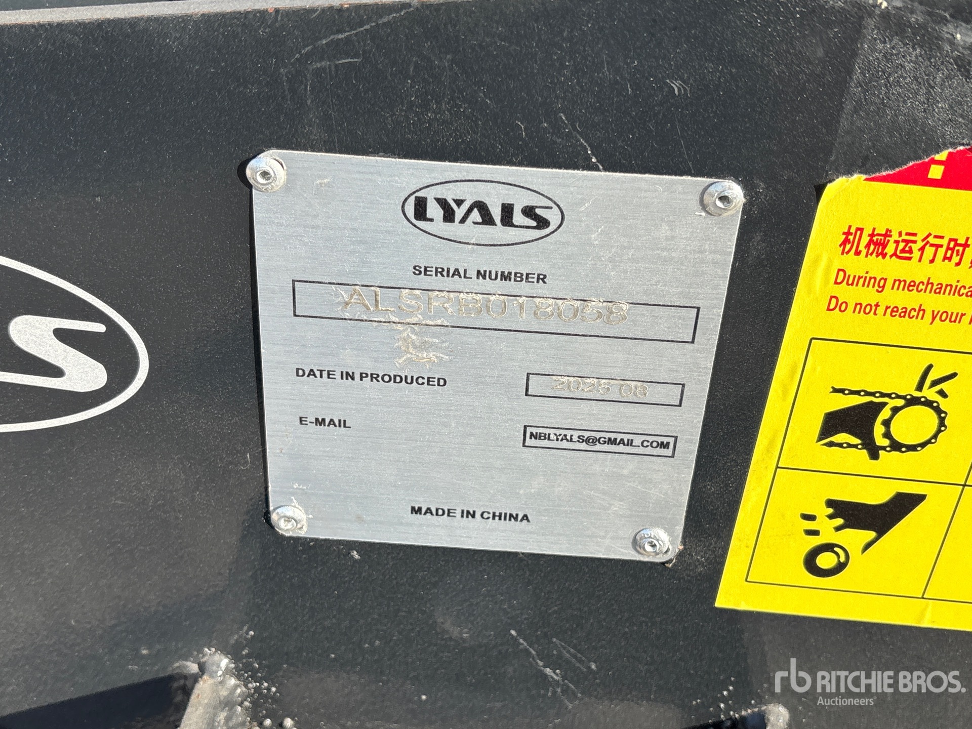 General Appearance with Seriennummer / FIN