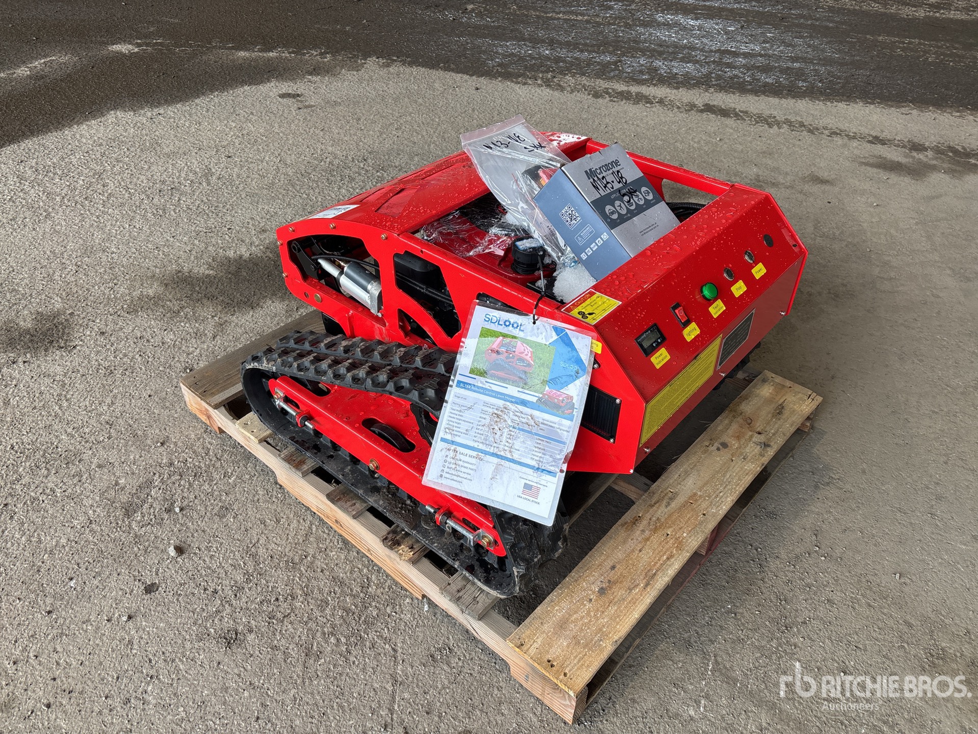 General Appearance with Picture, Left Rear Corner