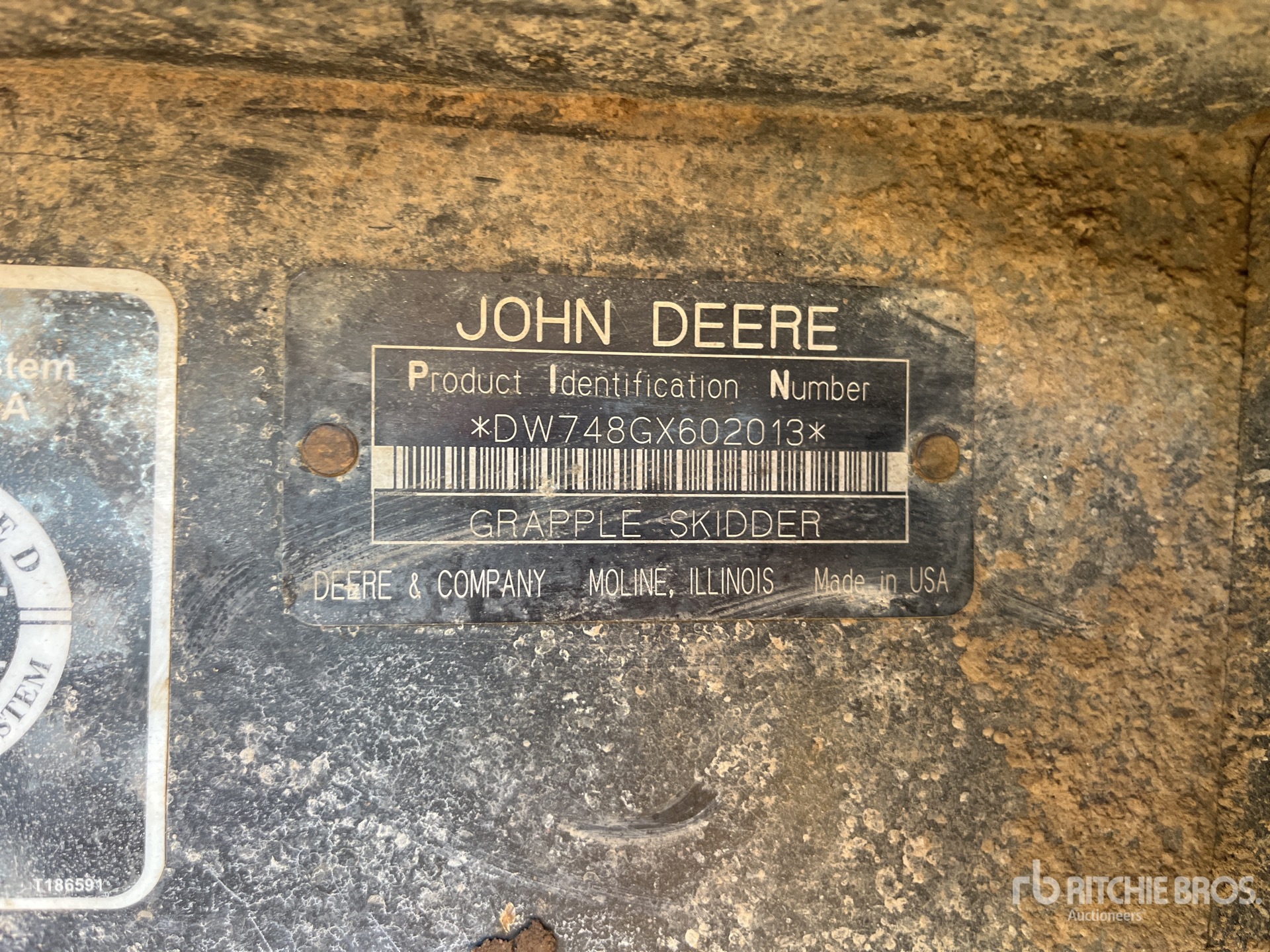 General Appearance with N.º de serie/VIN