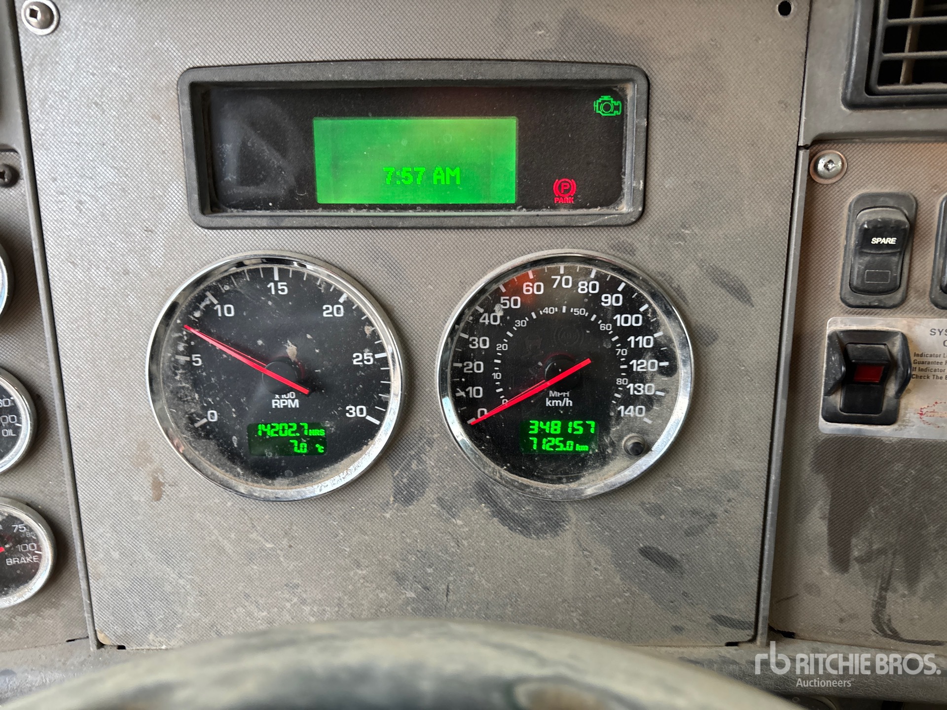 General Appearance with Hour Meter / Odometer