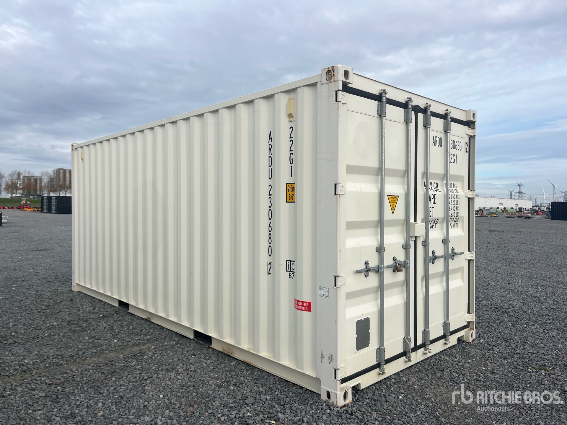 General Appearance with Picture, Right Front Corner