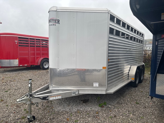 2024 Frontier 16 ft T/A Livestock Trailer 2024 Frontier 16 ft T/A Livestock Trailer
