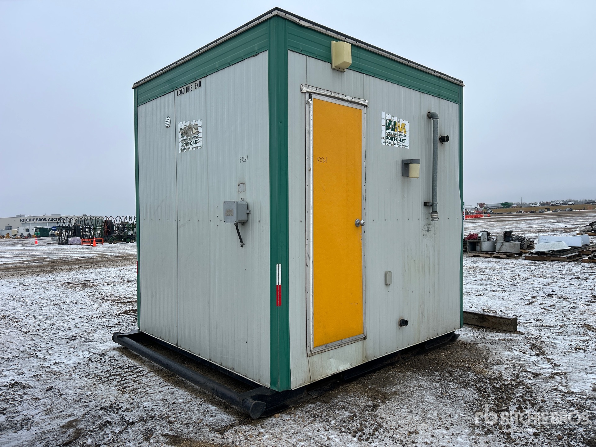 General Appearance with Picture, Left Rear Corner