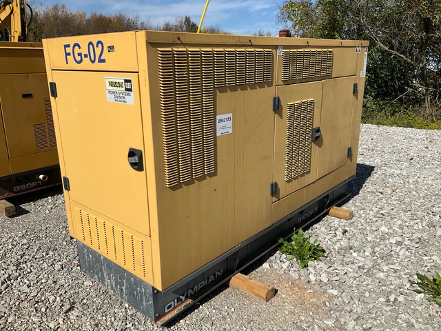 2002 Olympian G100F3 Natural Gas Generator Set