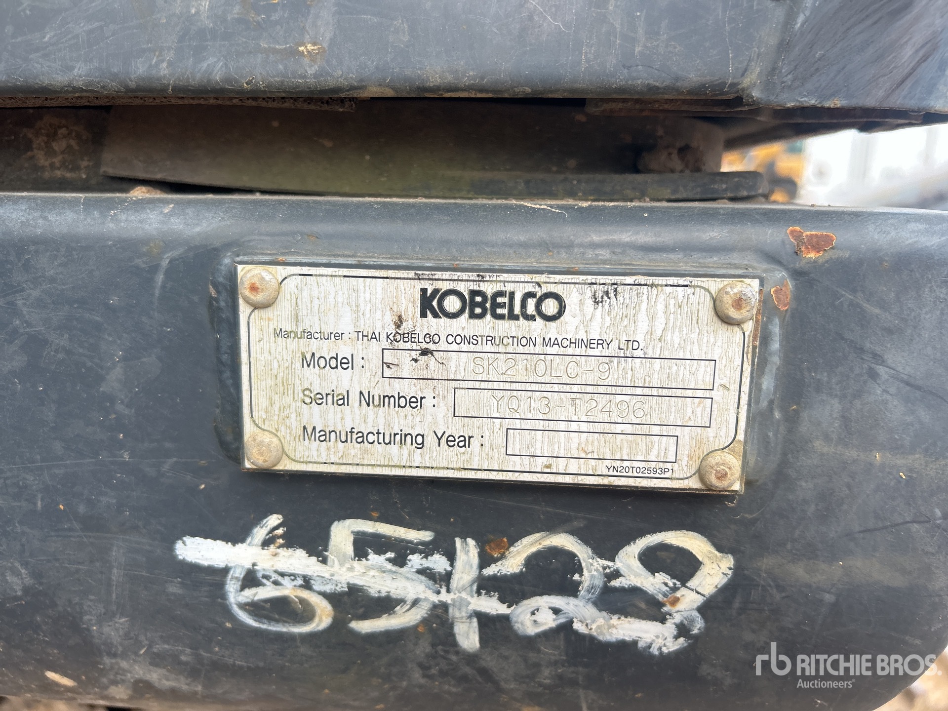 General Appearance with N.º de serie/VIN