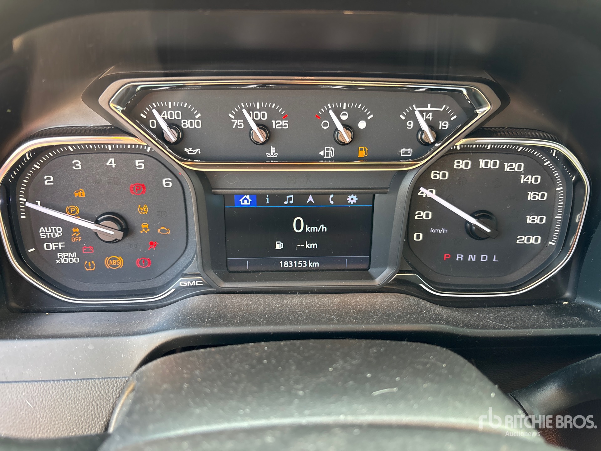 General Appearance with Hour Meter / Odometer